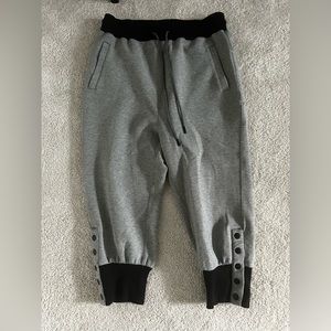 HUNTER For TARGET Gray Drawstring Capri Length Sweatpants SIZE XS